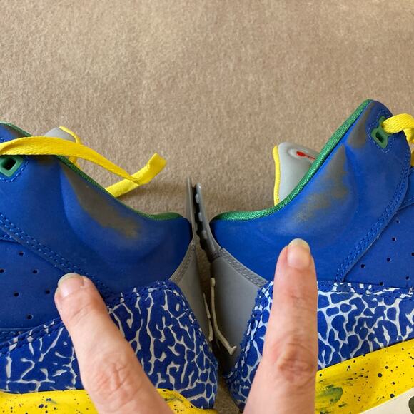 Nike Air Jordan Son of Mars Men’s Sz 11 Blue Colorful Basketball Sneaker 2013 - Picture 10 of 12